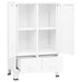 Industrial Wardrobe White 67x35x107 Cm Steel Ttkloo