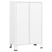 Industrial Wardrobe White 67x35x107 Cm Steel Ttkloo