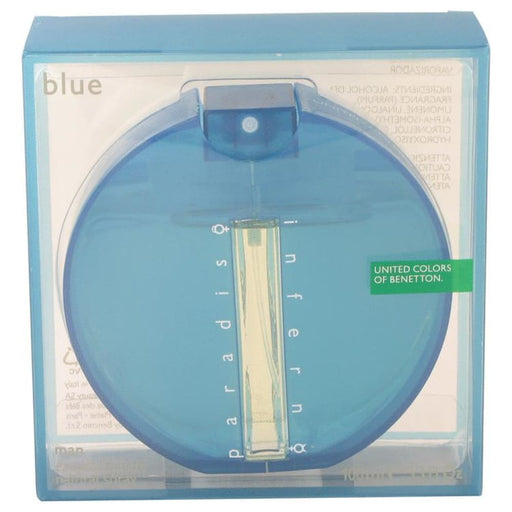 Inferno Paradiso Blue Edt Spray By Benetton For Men - 100 Ml