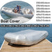 Inflatable Boat Cover v Shape Waterproof Dustproof Antiuv