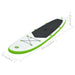 Inflatable Stand Up Paddleboard Set Green And White Kxitx
