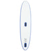 Inflatable Stand Up Paddleboard with Sail Set Blue