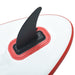 Inflatable Stand Up Paddleboard With Sail Set Red And White