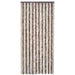 Insect Curtain Beige and Light Brown 100x220 Cm Chenille