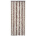 Insect Curtain Beige And Light Brown 90x220 Cm Chenille