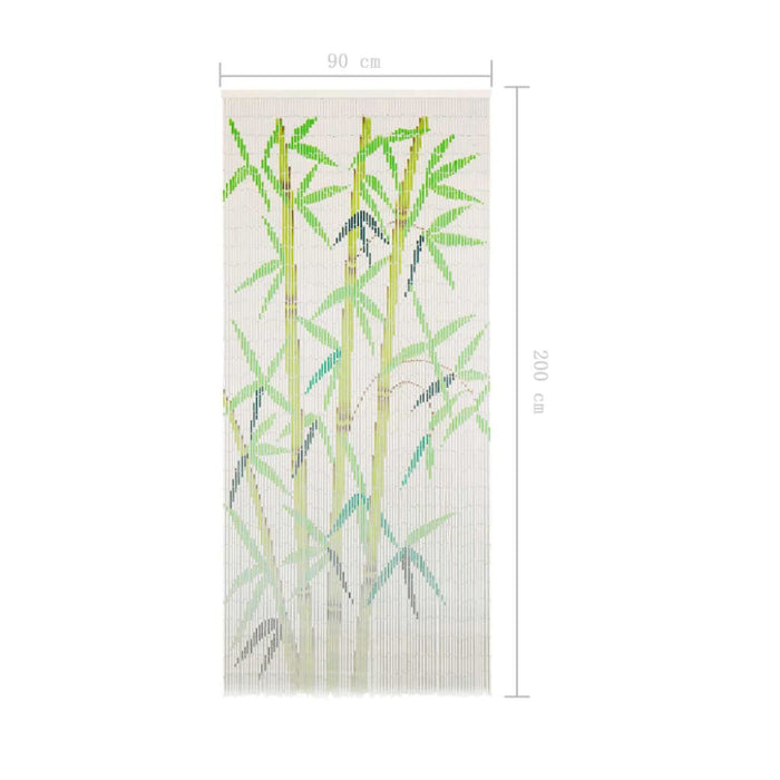 Insect Door Curtain Bamboo 90x200 Cm Apitp