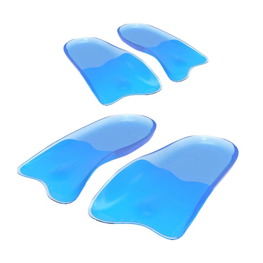 Insole 2x Pair m Size Gel Half Insoles Shoe Inserts Arch