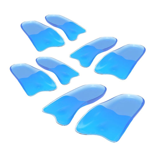Insole 4x Pair m Size Gel Half Insoles Shoe Inserts Arch