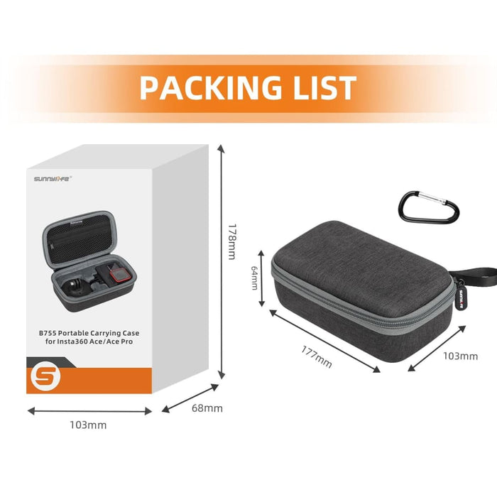 Insta360 Ace/ace Pro Portable Carrying Case Handbag Mini