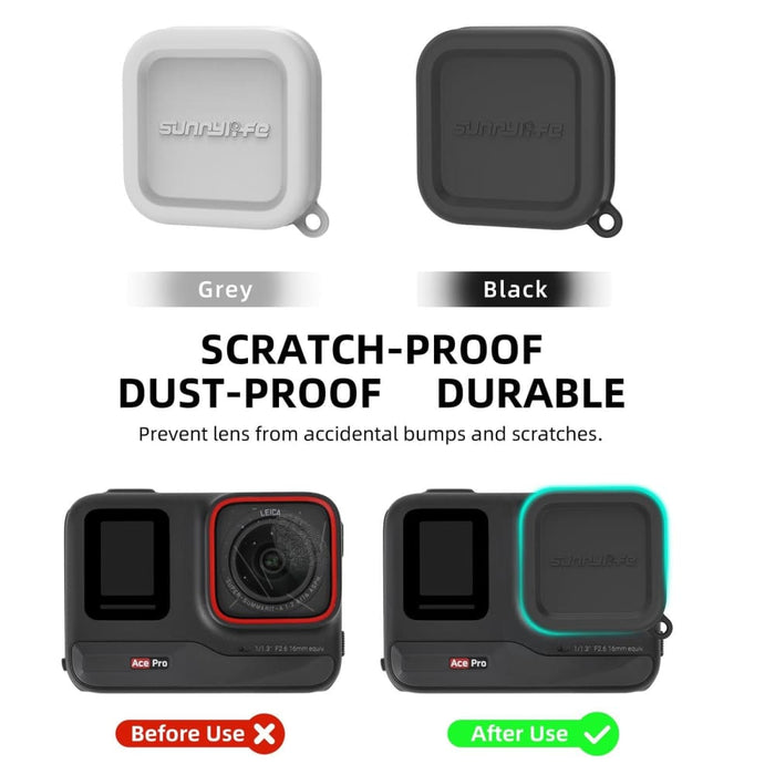 Insta360 Ace/ace Pro Silicone Lens Cap Protector Cover