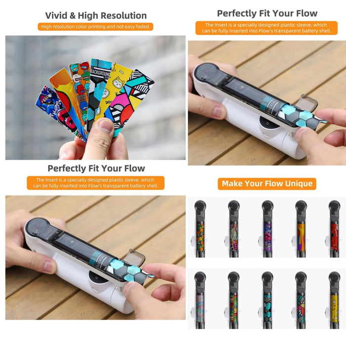 Insta360 Flow Ist Tz575 Colour Insert Sticker Rewrite