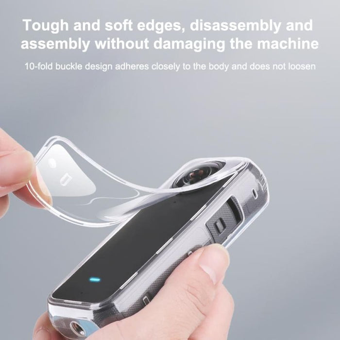 Insta360 X3 Hollow Clear Tpu Protective Case