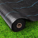 Instahut 1.83m x 100m Weedmat Weed Control Mat Woven Fabric