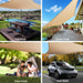 Instahut 6x6m 280gsm Shade Sail Sun Shadecloth Canopy Square