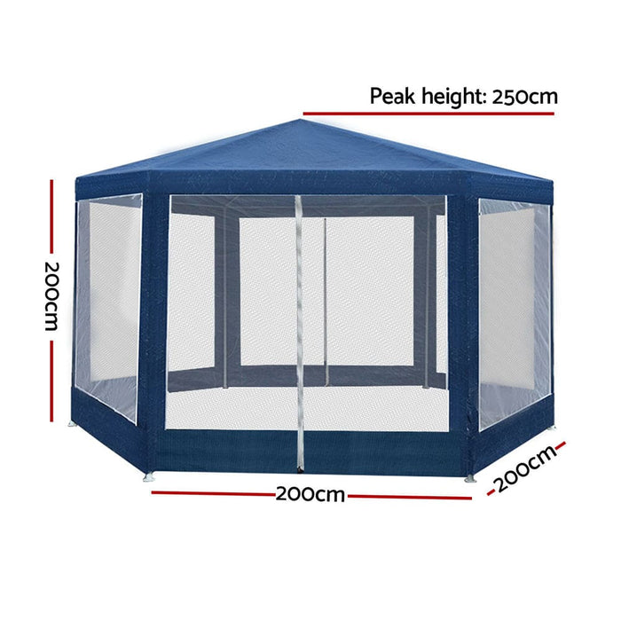 Instahut Gazebo Wedding Party Marquee Tent Canopy Outdoor