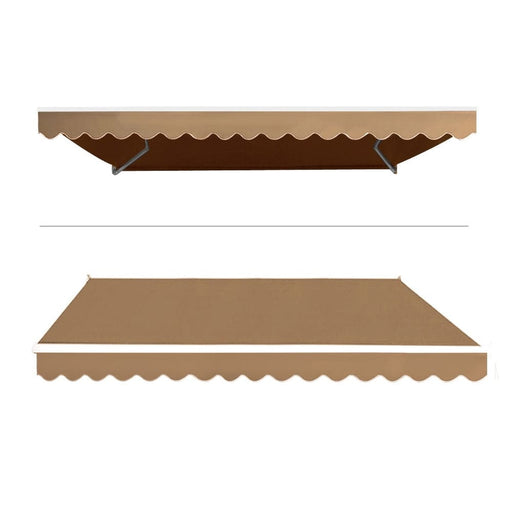 Instahut Retractable Folding Arm Awning Motorised Outdoor