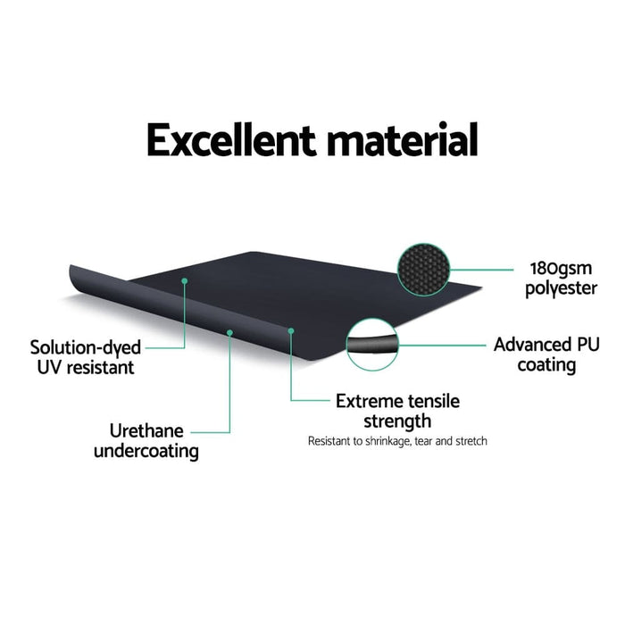 Instahut Side Awning Outdoor Blinds Sun Shade Retractable