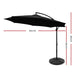 Instahut 3m Umbrella With 48x48cm Base Outdoor Umbrellas