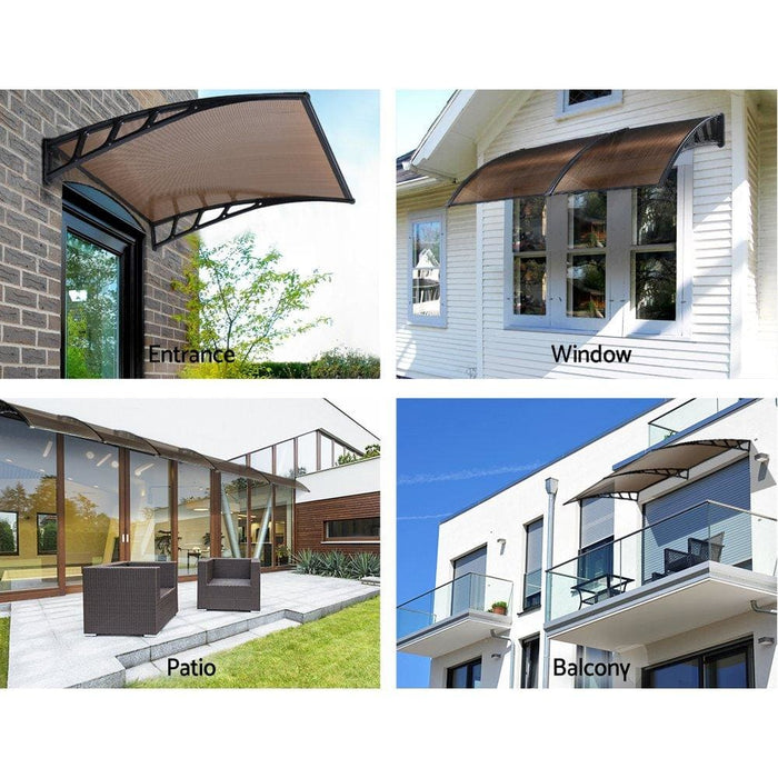 Instahut Window Door Awning Canopy Outdoor Patio Cover
