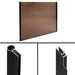 Instahut Diy Window Door Awning Shade 1 x 2m - Brown