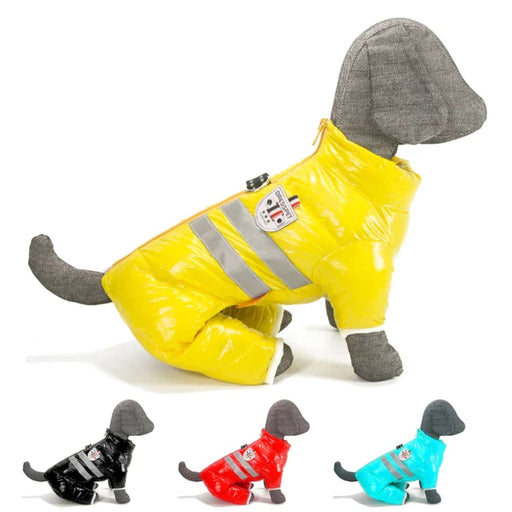 Insulated Waterproof Dog Jacket For Small Breeds
