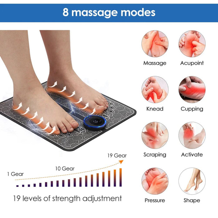Intelligent Ems Foot Massager for Muscle Stimulation