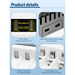 Intelligent Fast Charger for Aaa Aa Nicd Batteries 4 Slots