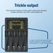 Intelligent Fast Charger for Aaa Aa Nicd Batteries 4 Slots