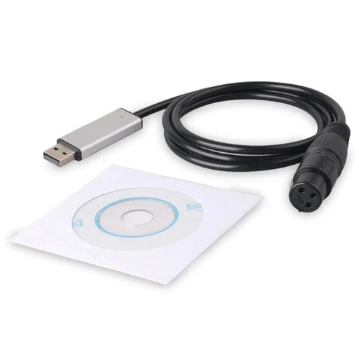 Usb To Dmx Interface Adapter Pc Dmx512 Controller Signal