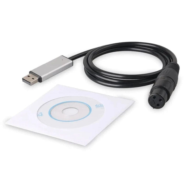 Usb To Dmx Interface Adapter Pc Dmx512 Controller Signal