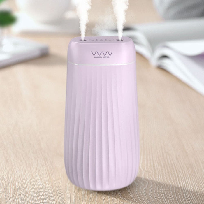 Vibe Geeks Usb Interface Dual Nozzle Ultrasonic Mist Air