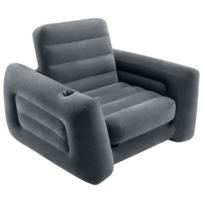 Intex Pull - out Chair 117x224x66 Cm Dark Grey Kxpix
