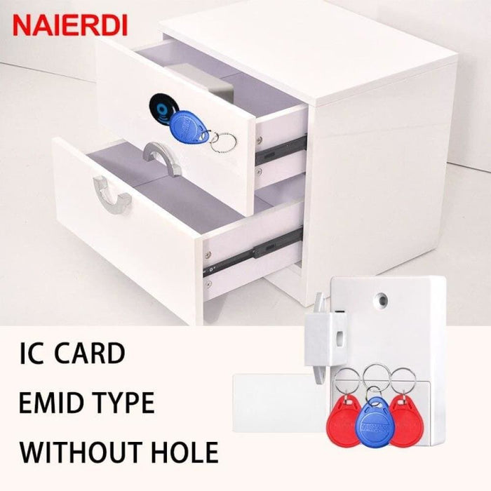 Invisible Emid Ic Card Drawer Digital Cabinet Sensor Lock