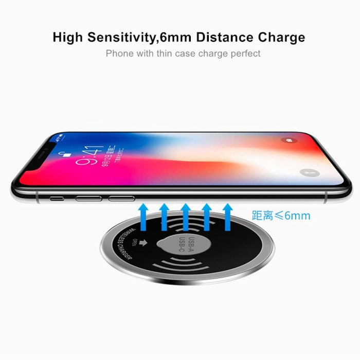 5w 15w Invisible Table Wireless Charger