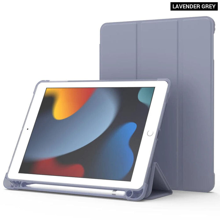 Ipad 10.2 Case Tpu Protective Shell with Pencil Holder