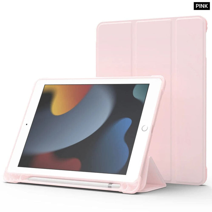 Ipad 10.2 Case Tpu Protective Shell with Pencil Holder