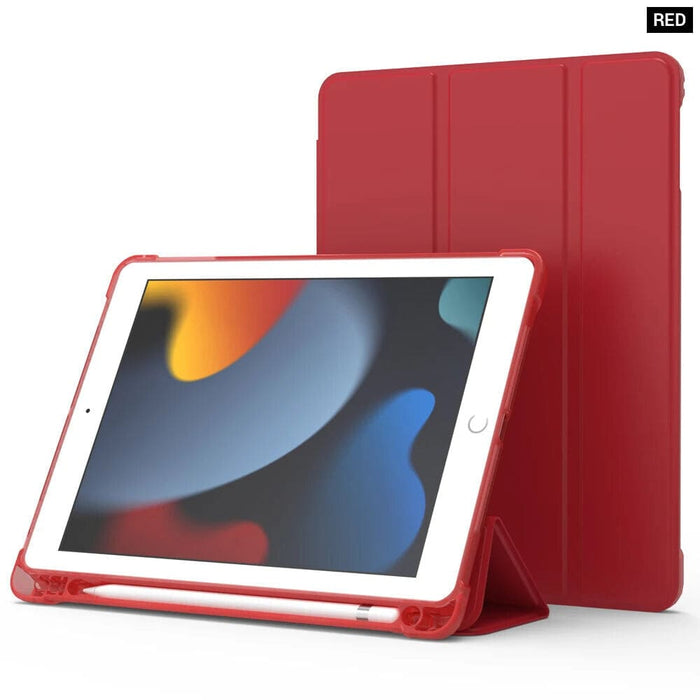 Ipad 10.2 Case Tpu Protective Shell with Pencil Holder