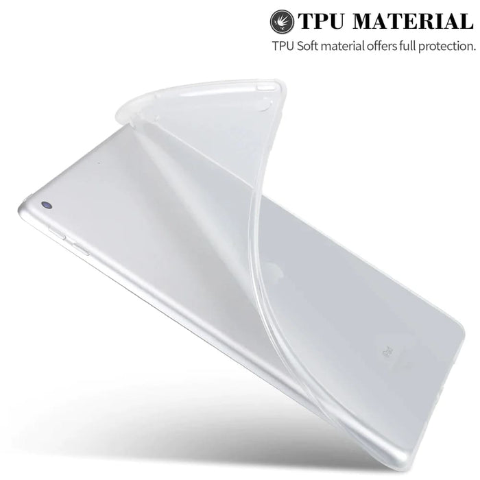 Ipad 10.2 Case Transparent Soft Tpu Cover for 7 8 9 Gen