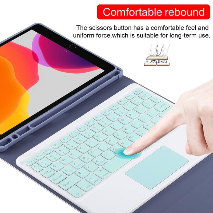 For Ipad 10.2 Inch / Air With Touch Pad & Pen Slot Holder
