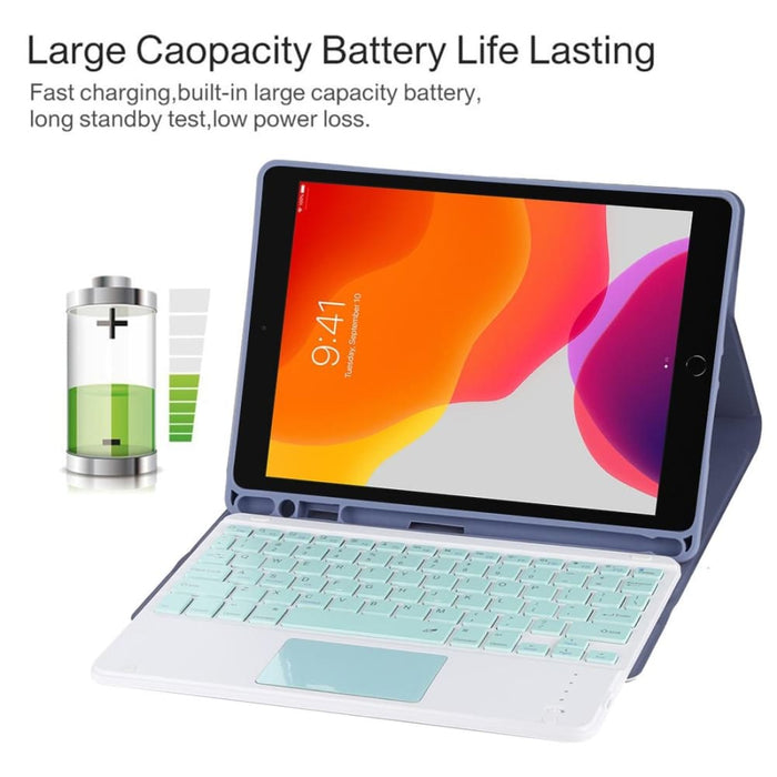 For Ipad 10.2 Inch / Air With Touch Pad & Pen Slot Holder