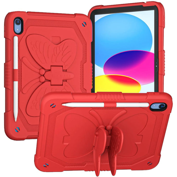 Ipad 10th Gen 10.9 2022 Butterfly Kickstand Heavy Duty Hard