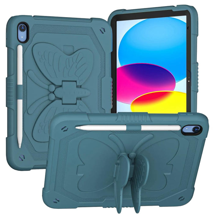 Ipad 10th Gen 10.9 2022 Butterfly Kickstand Heavy Duty Hard