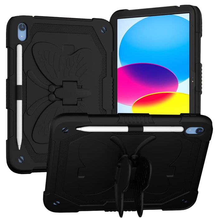 Ipad 10th Gen 10.9 2022 Butterfly Kickstand Heavy Duty Hard