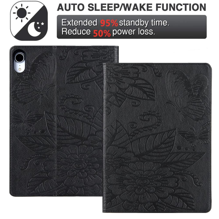 Ipad 10th Gen 10.9 2022 Butterfly Love Flower Embossed