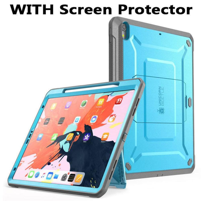 For Ipad Pro 11 Case Rugged Cover with Built-in Screen