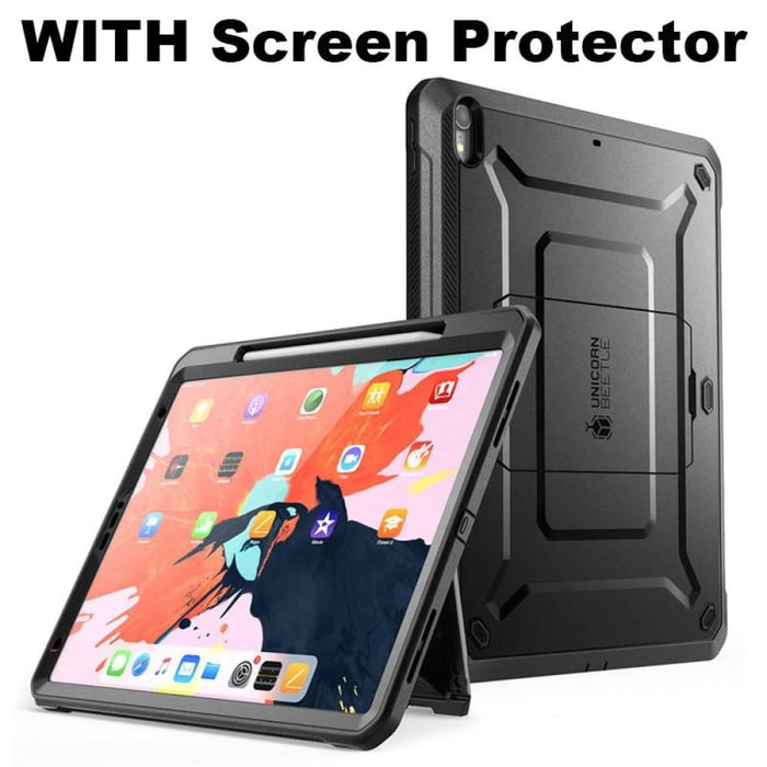 For Ipad Pro 11 Case Rugged Cover with Built-in Screen