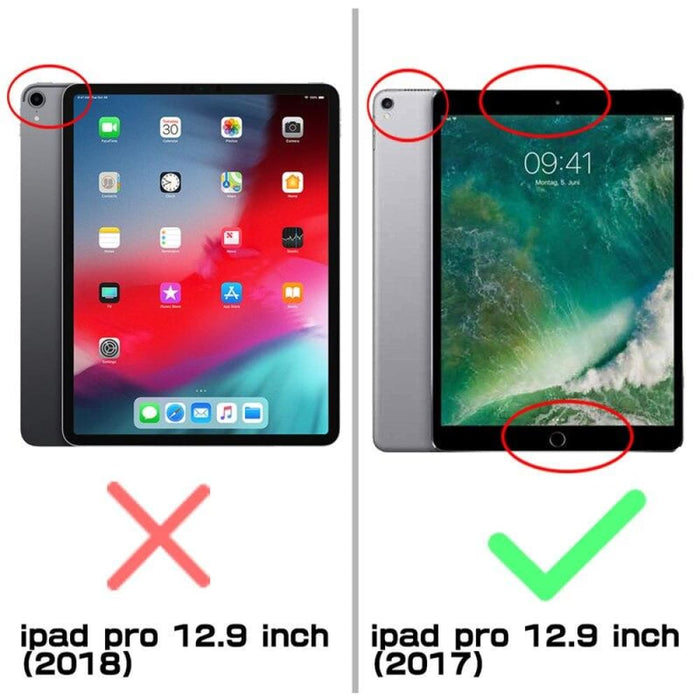 For Ipad Pro 2017 Rugged Case with Built-in Screen Protector