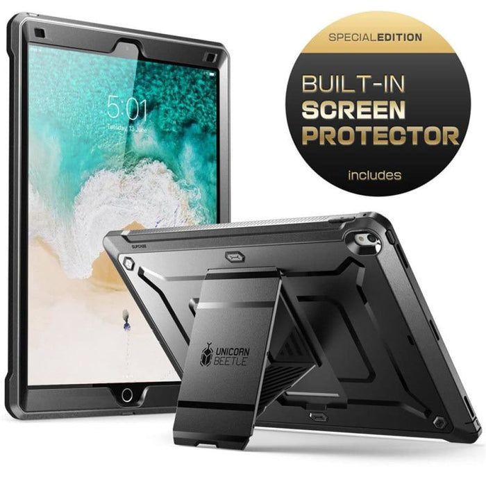 For Ipad Pro 2017 Rugged Case with Built-in Screen Protector