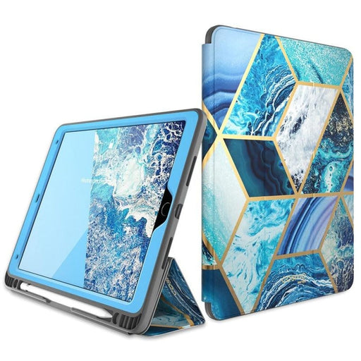 For Ipad Air 3 Case Pro 10.5 Marble Trifold Stand