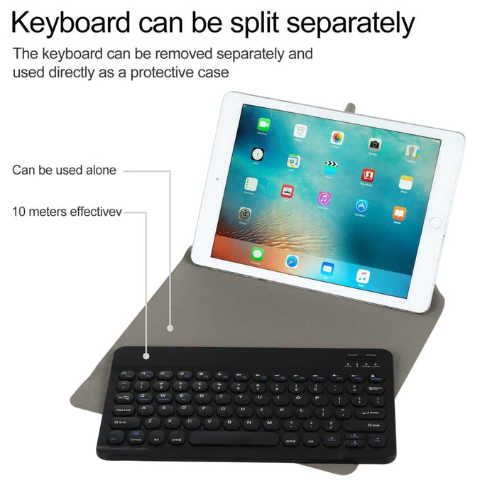 For Ipad 9-10 Inch Universal Round Keys Detachable